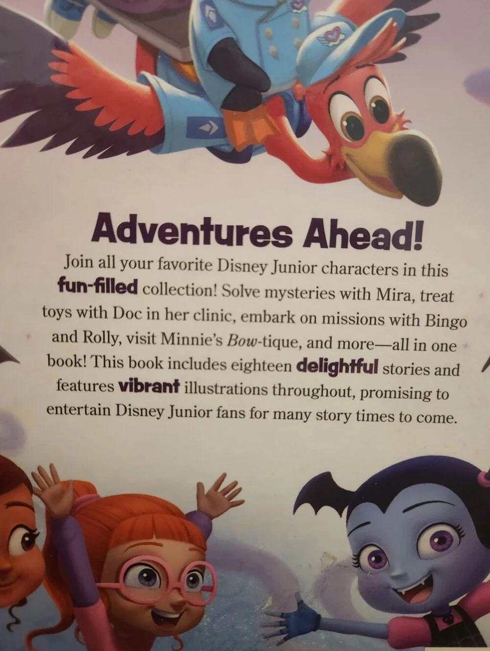 Disney Junior Storybook Collection Hard Cover Book EUC